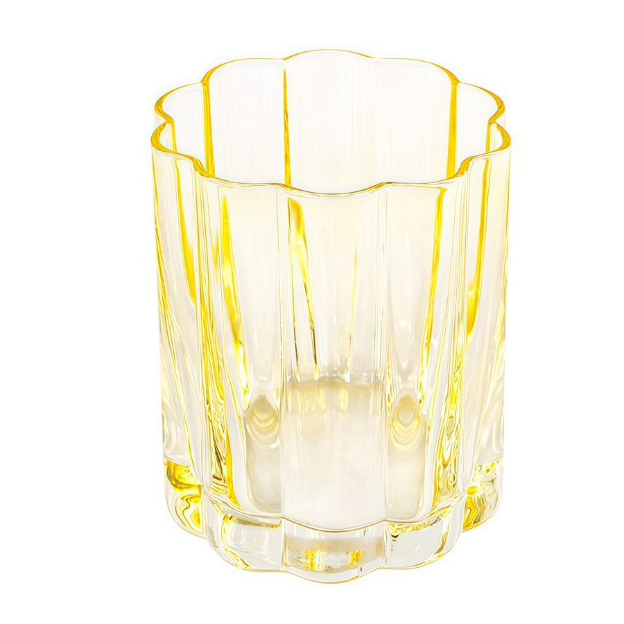 Стакан "Флорал" лимонный - Фото миниатюра 1