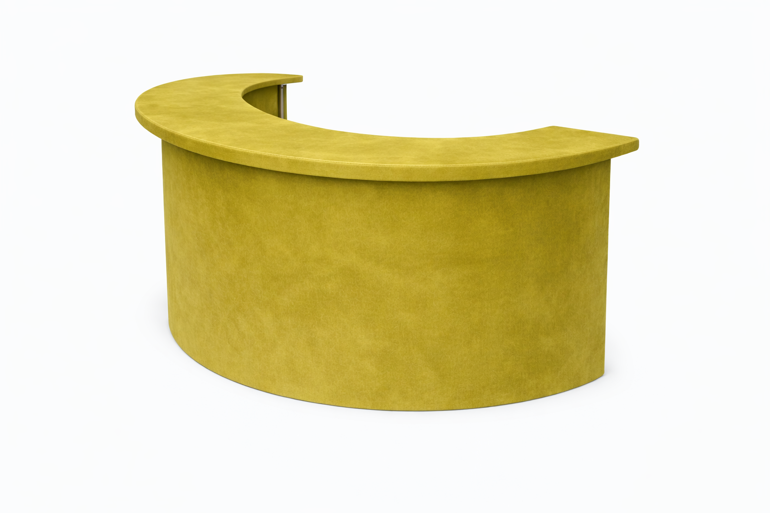 Комплект барной стойки  "Луна" 360  оливковый бархат 