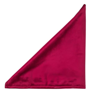 Салфетка бархатная рубиново-красная - Фото 1
