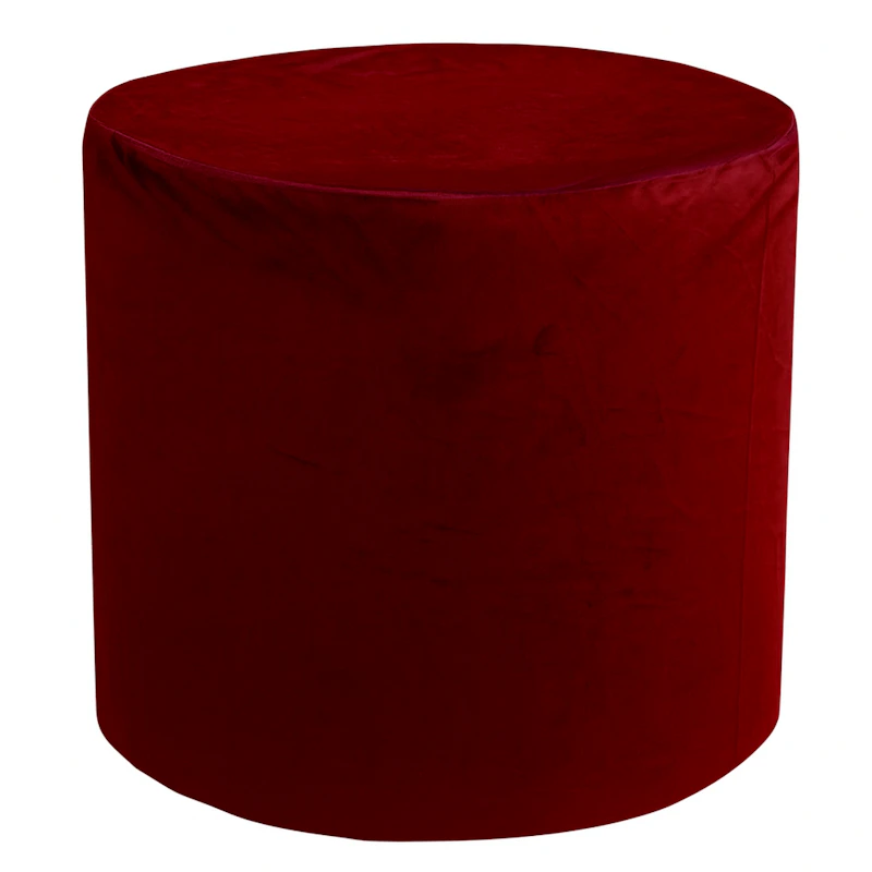 Пуф Люксор вишневый