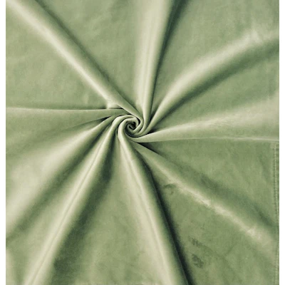 Скатерть прямоугольная XL бархат травяной - изображение 2