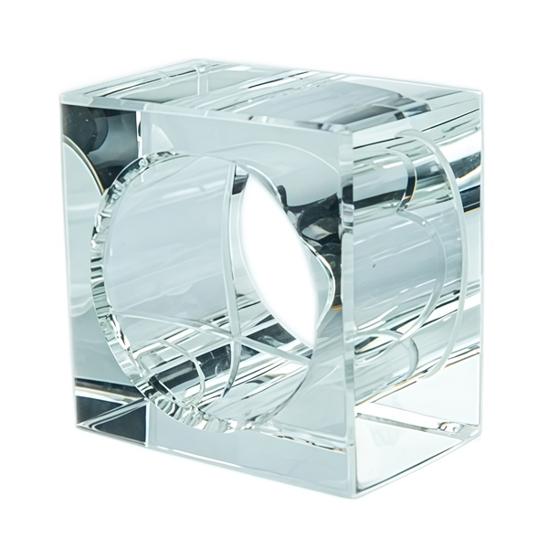 Кольцо для салфеток прозрачное "Кристалл"