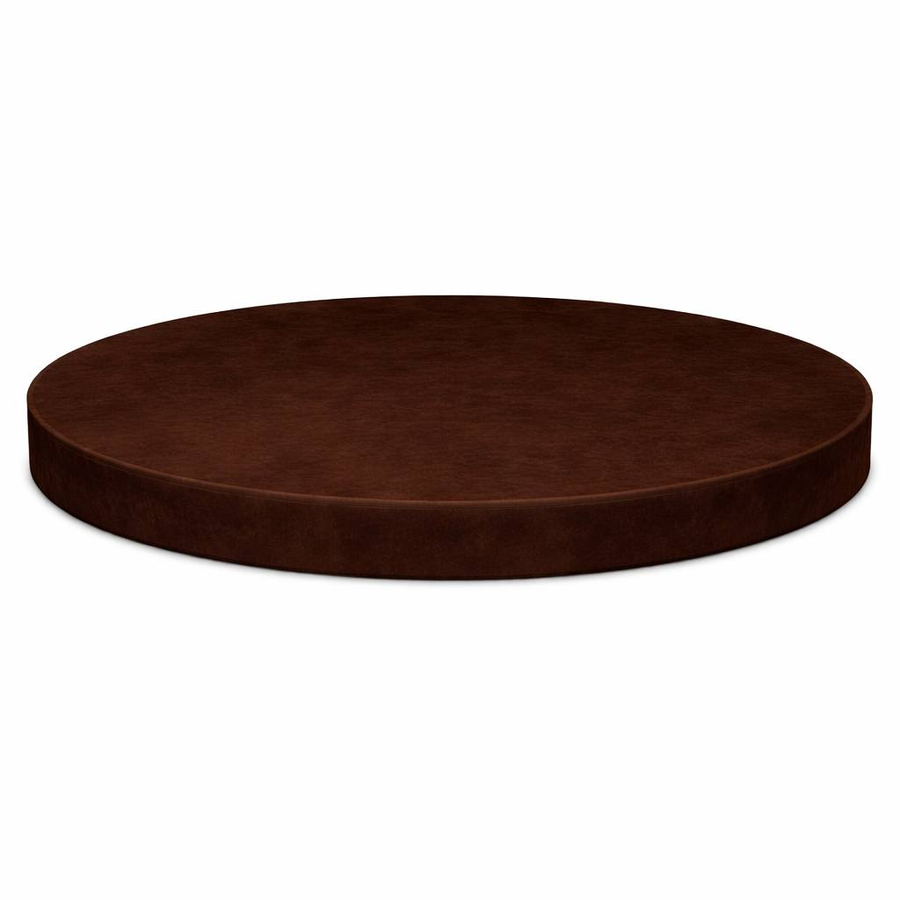 Обшивка подиума темный шоколад бархат - Фото миниатюра 1