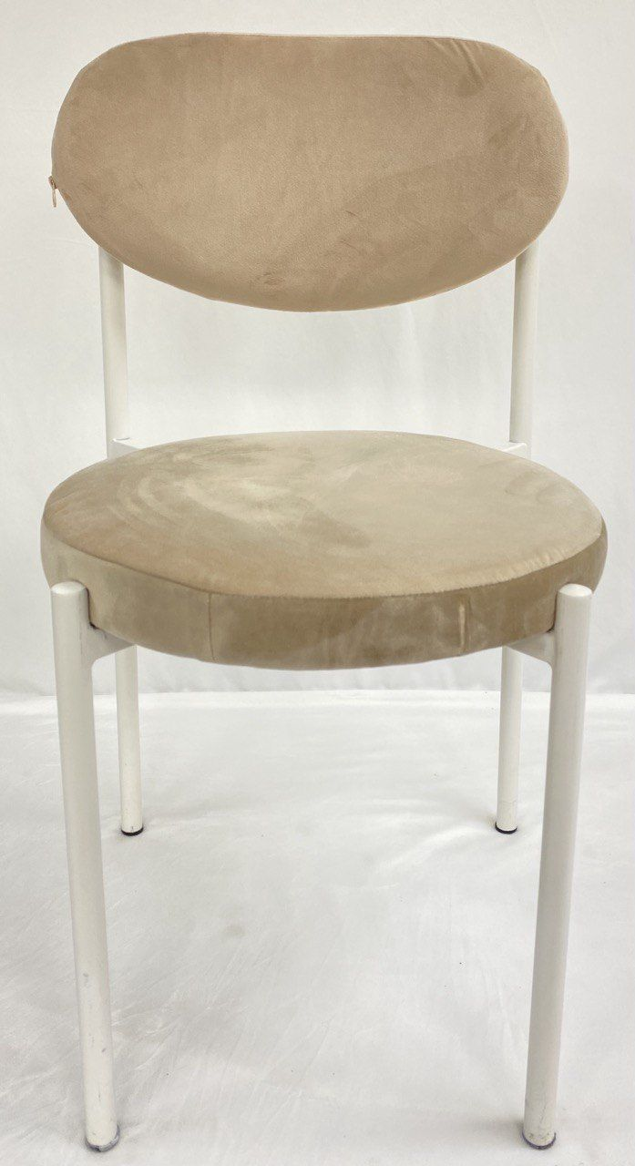 Стул Monaco белый светло-бежевый