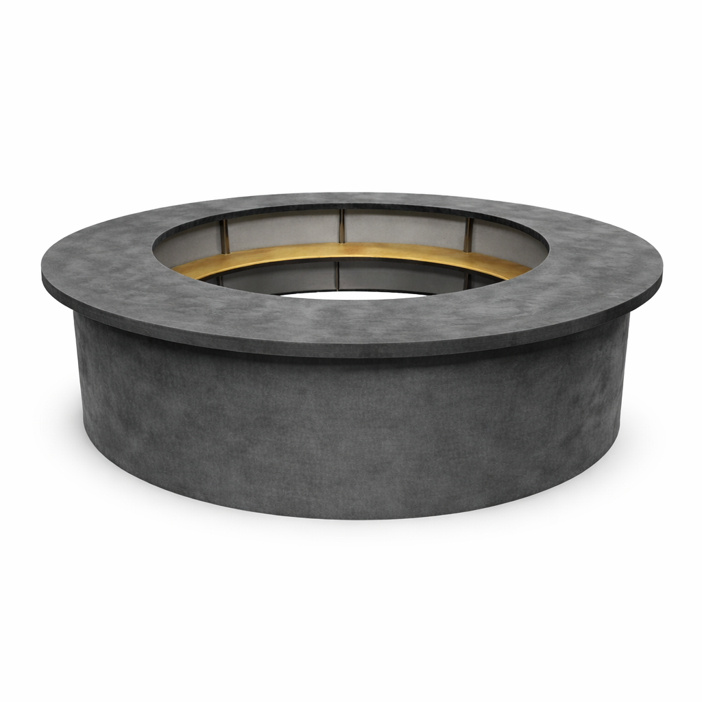 Барная стойка круглая обивка графитовый бархат