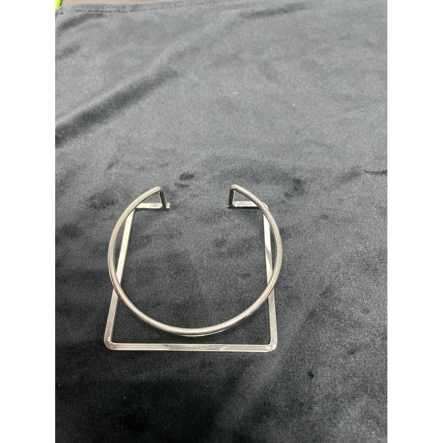 Кольцо для салфеток Шион серебро - Фото миниатюра 4