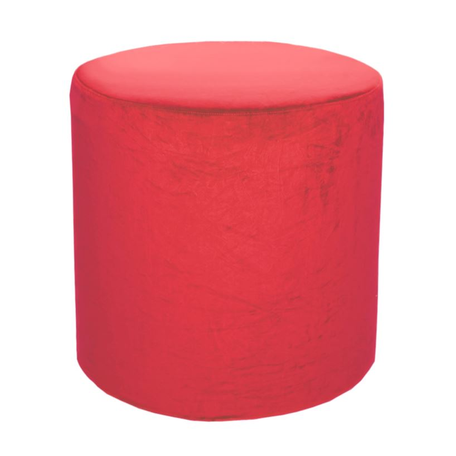 Чехол на пуф Mini Нежно-алый - Фото миниатюра 1