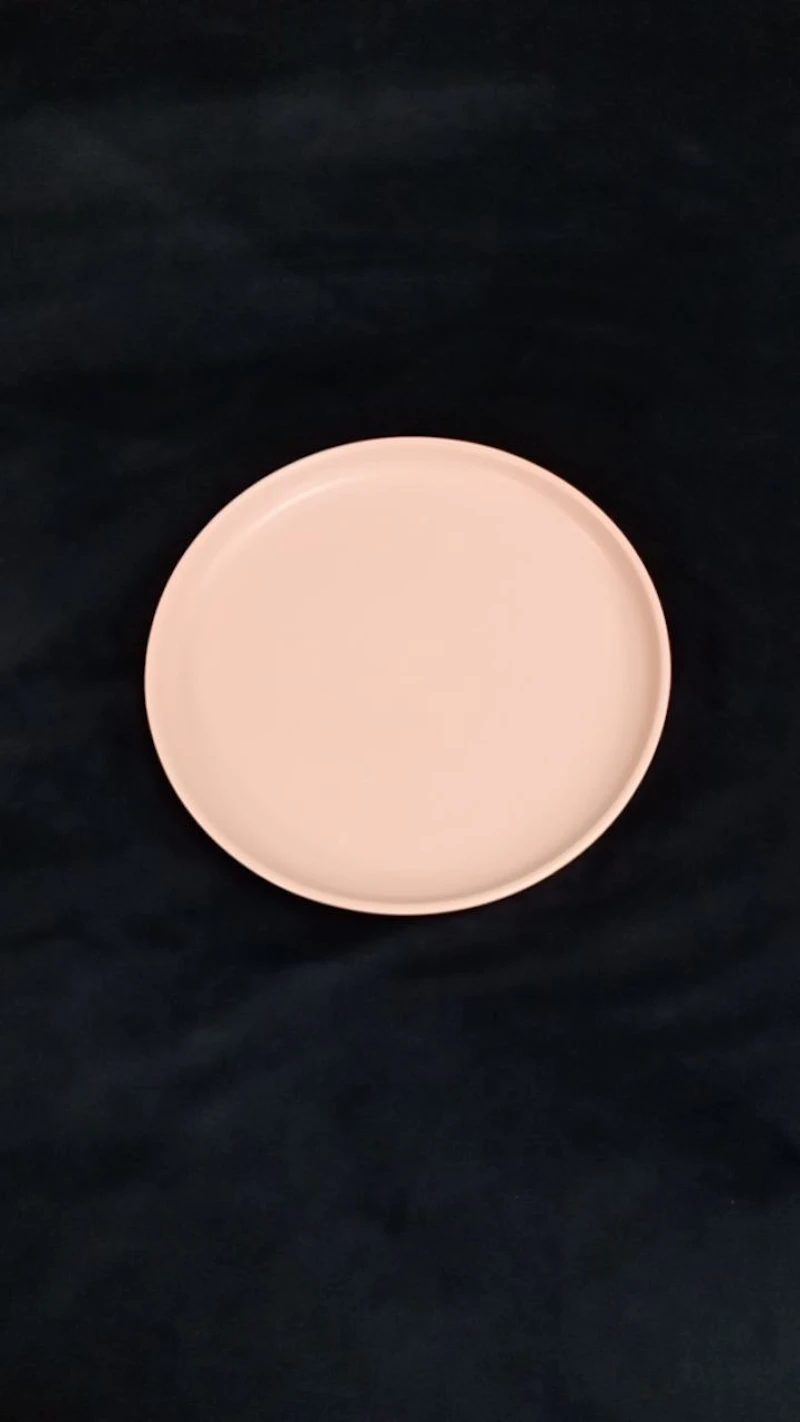 Тарелка "Киото" розовая мини