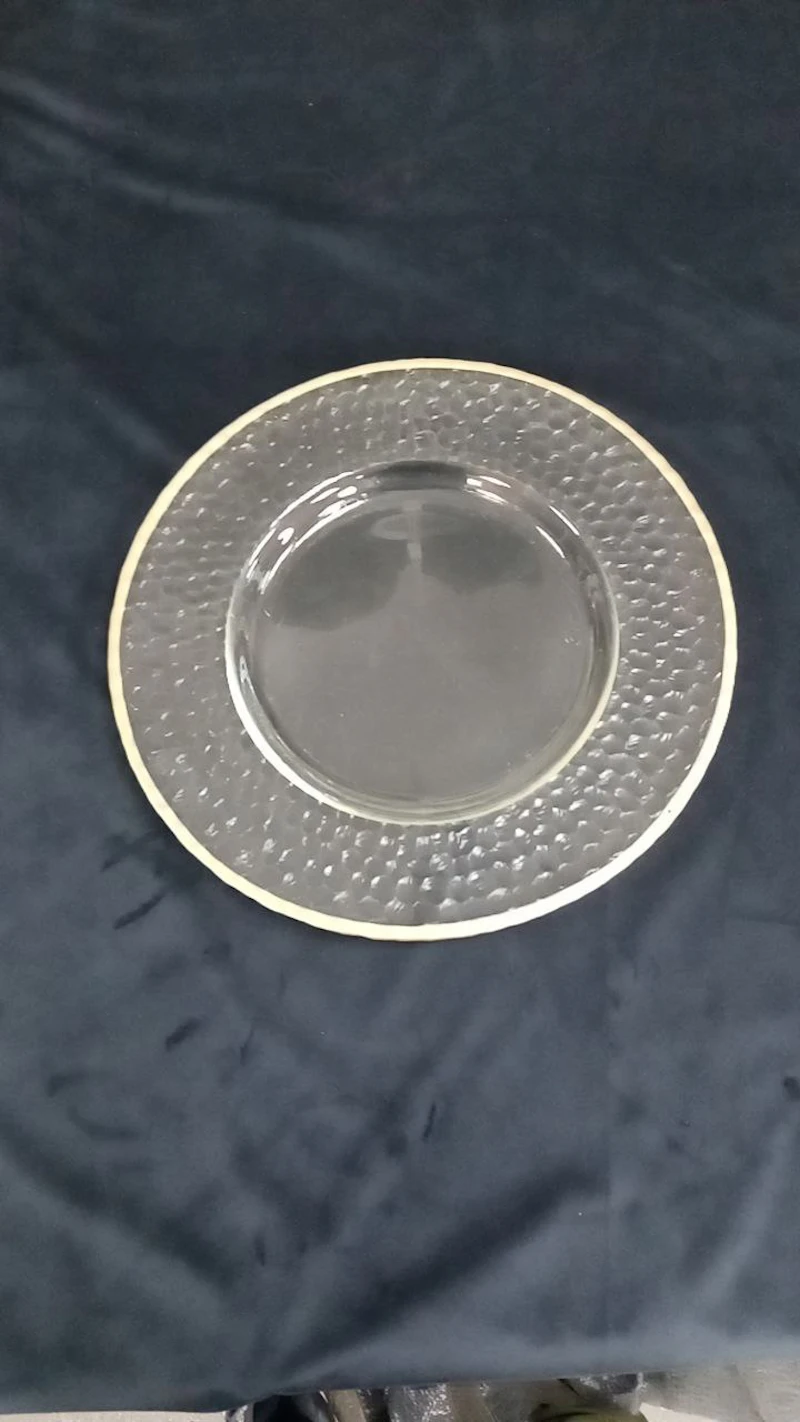 Подстановочная тарелка "Минимал" золото