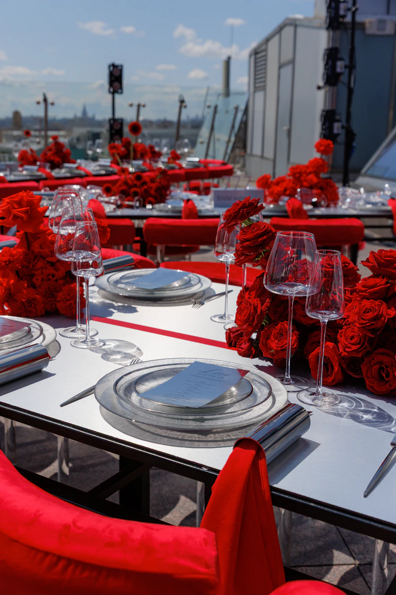 Стул Токио алый