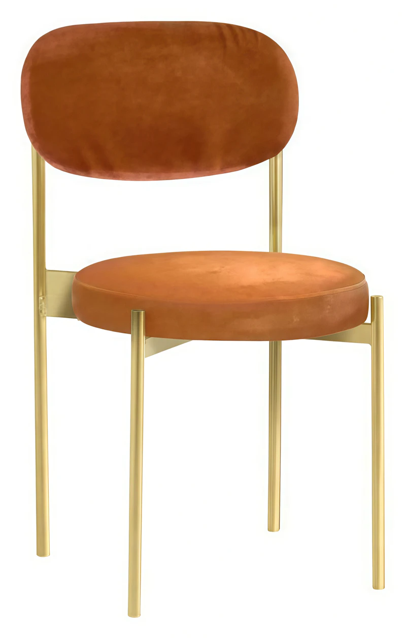 Стул Монако золото охра