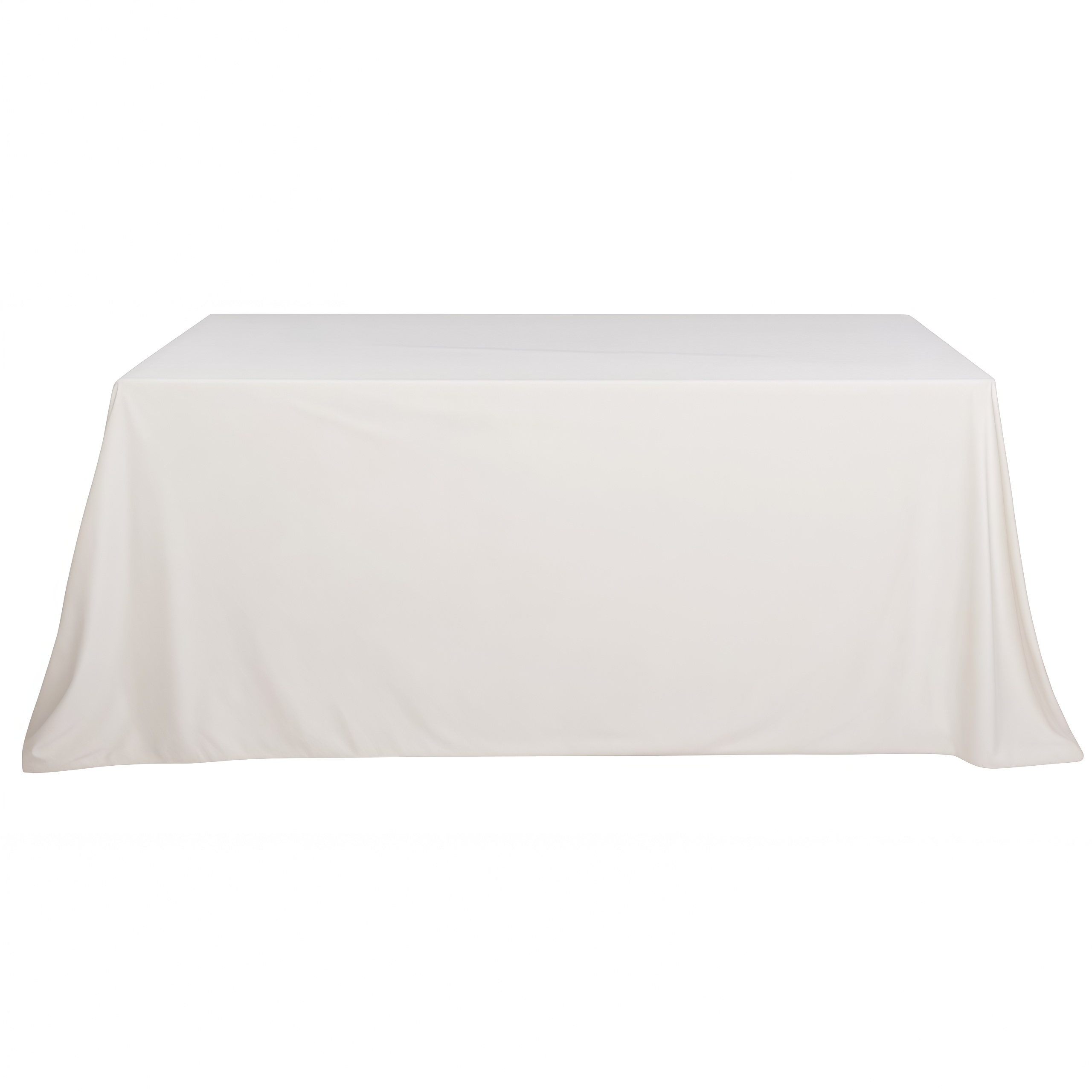 Скатерть бархат айвори прямоугольная