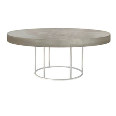 Стол "Лофт" белый  кофе с молоком - изображение 1