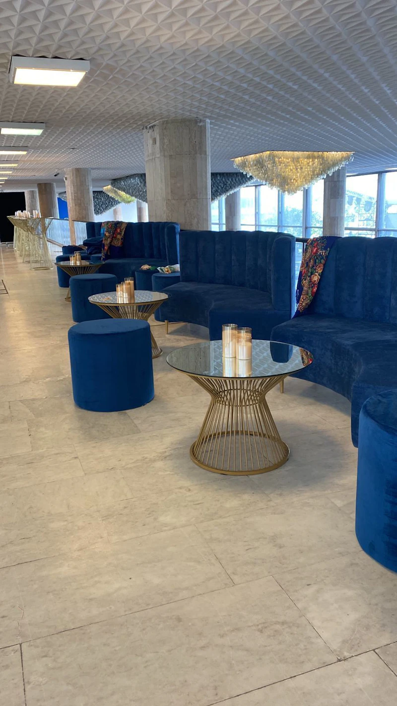 Пуф Люксор чернильный