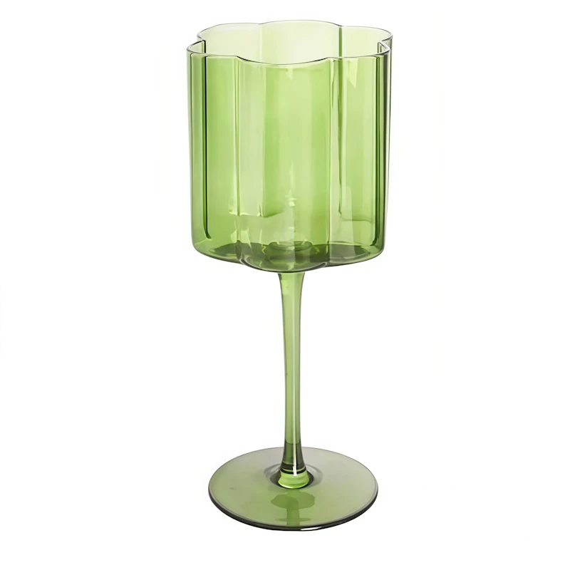 Бокал для вина "Флорал" салатовый