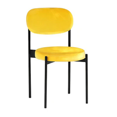 Стул Монако черный лимонный - изображение 1