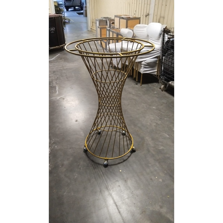 Стол для торта "Паутинка" золото - Фото миниатюра 2