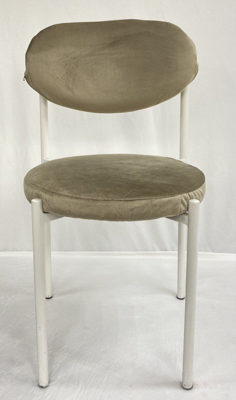 Стул Monaco белый  кофе с молоком