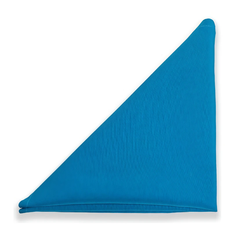 Салфетка полиэстер небесно-синяя