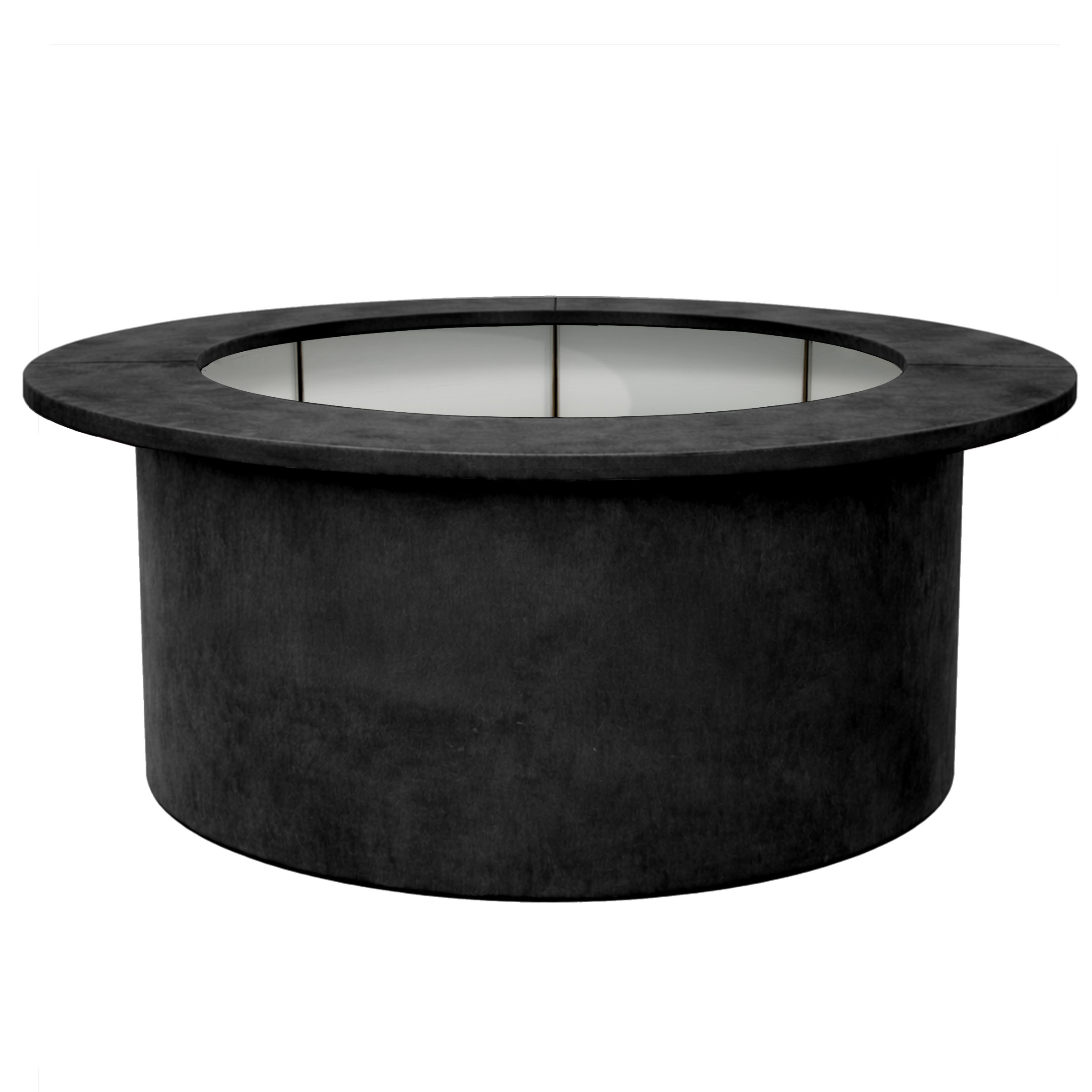 Барная стойка "Луна" 360 графитовый бархат