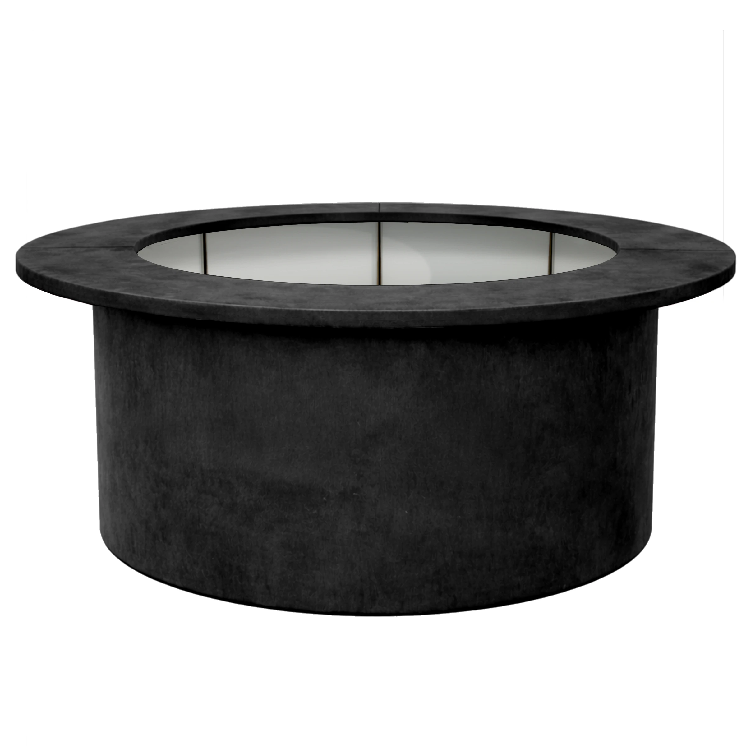 Барная стойка "Луна" 360 графитовый бархат