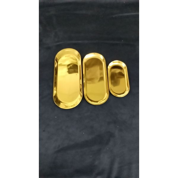 Поднос десертный золото макси - Фото 3