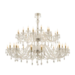 Люстра "Хрусталь" 150 см (три яруса рожков) - Фото 1