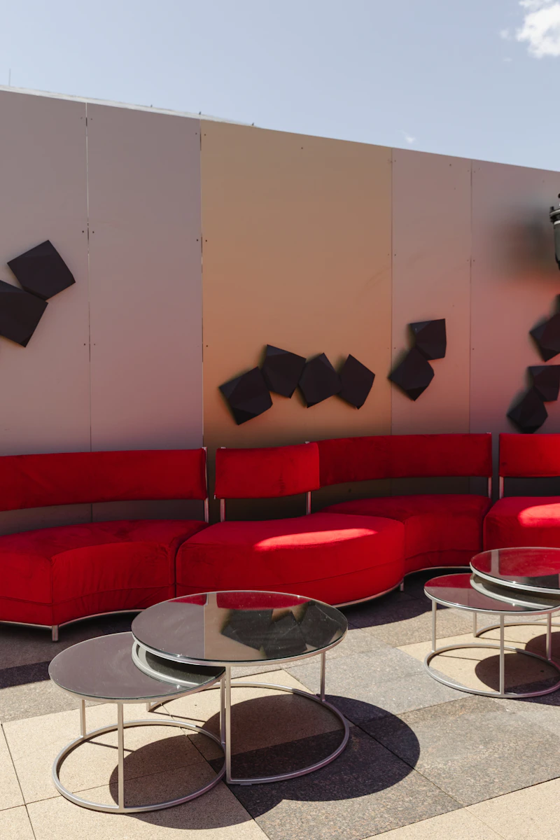 Журнальный столик Дуэт серебро