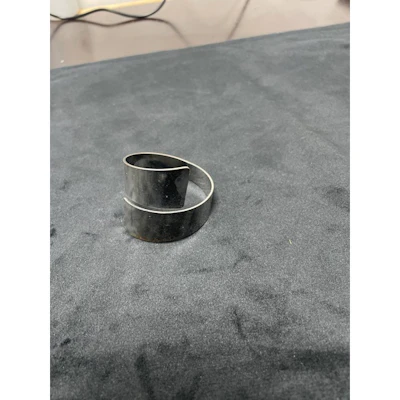 Кольцо для салфетки "Минимал" серебро - изображение 3