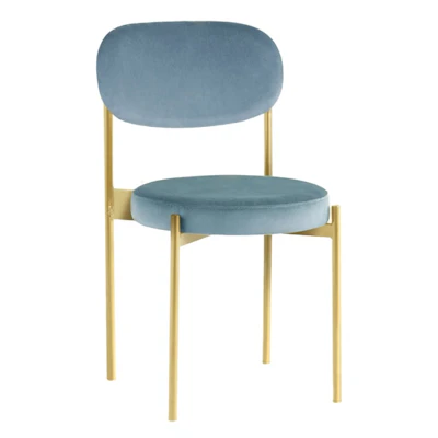 Стул Монако золото голубой - изображение 1