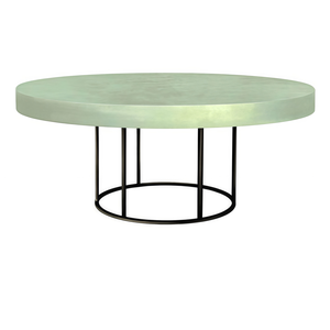 Стол "Лофт" черный травяной