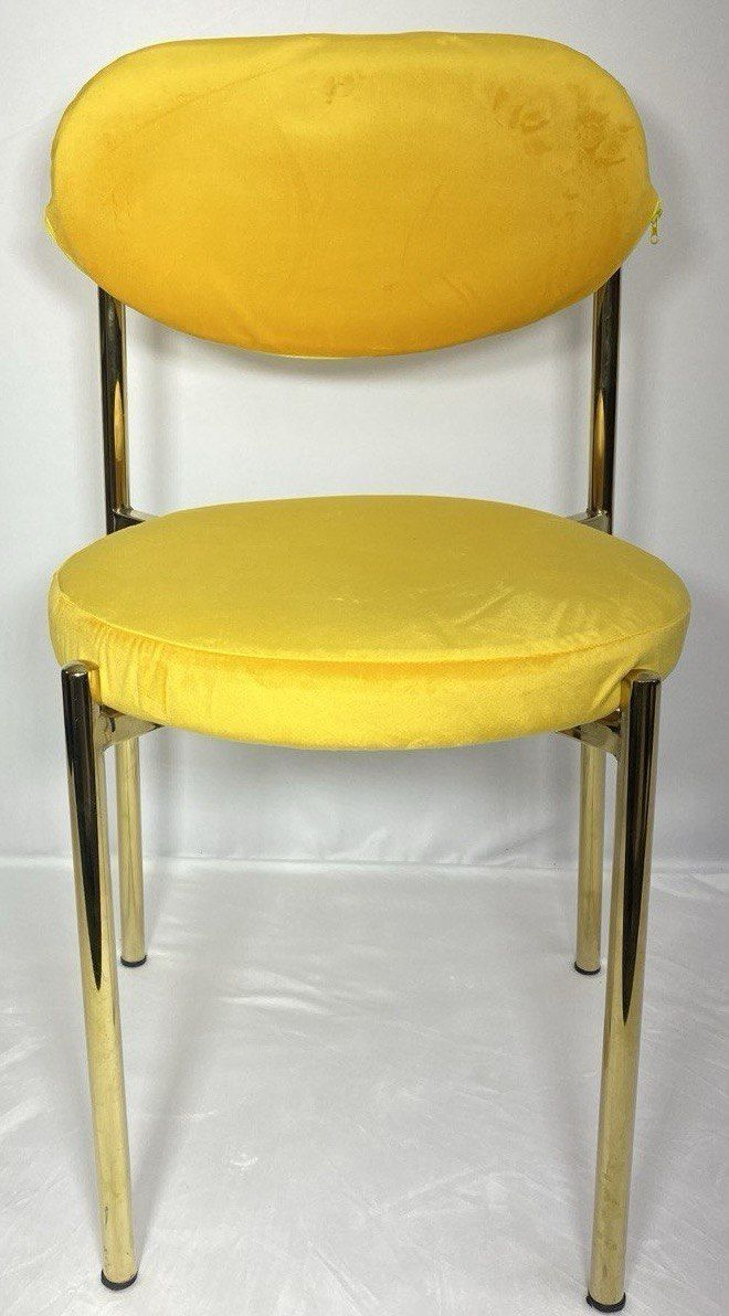 Стул Монако золото лимонный