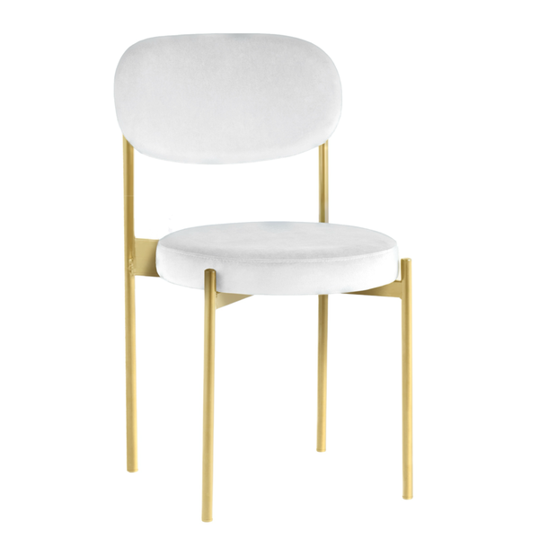 Стул Монако золото Альпийский снег  - изображение 1