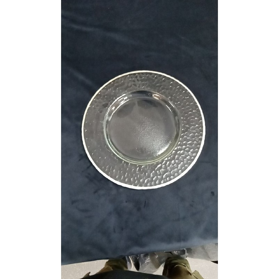 Подстановочная тарелка "Минимал" серебро - Фото миниатюра 6