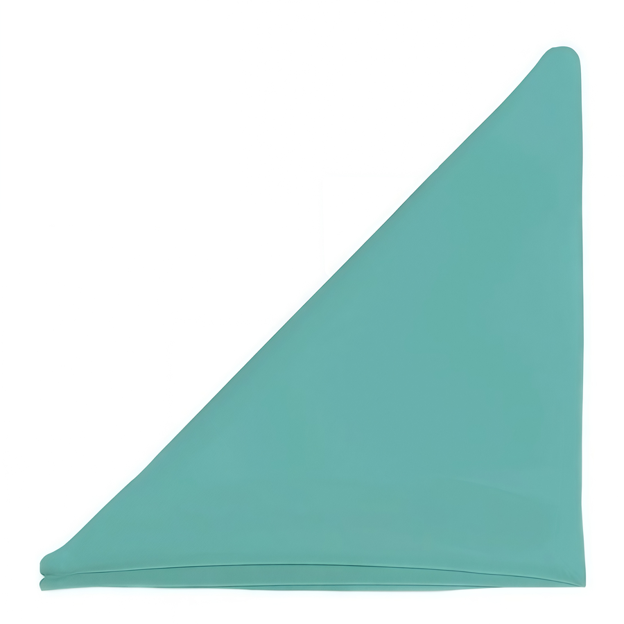 Салфетка полиэстер бирюзовая - Фото миниатюра 1