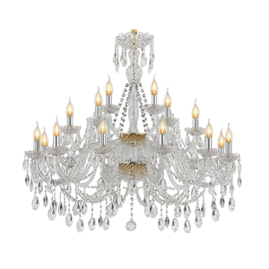 Люстра "Хрусталь золото" 90 см