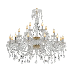 Люстра "Хрусталь золото" 90 см - Фото 1