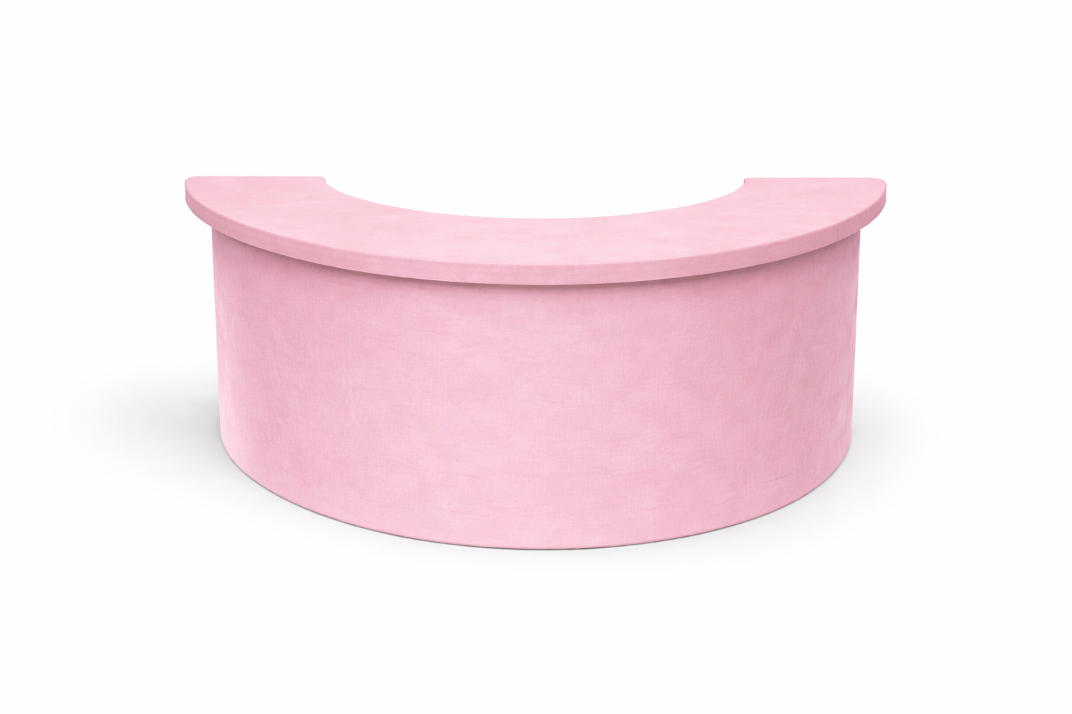 Барная стойка  "Луна"  пепельно-розовый бархат