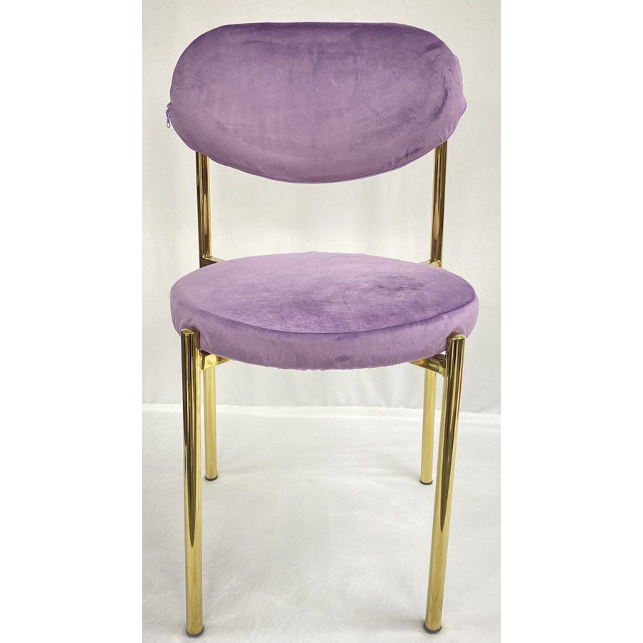 Стул Монако золото лавандовый - Фото миниатюра 2