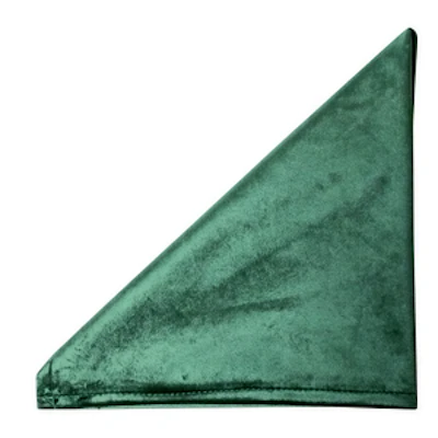 Салфетка бархатная малахитовая - изображение 1