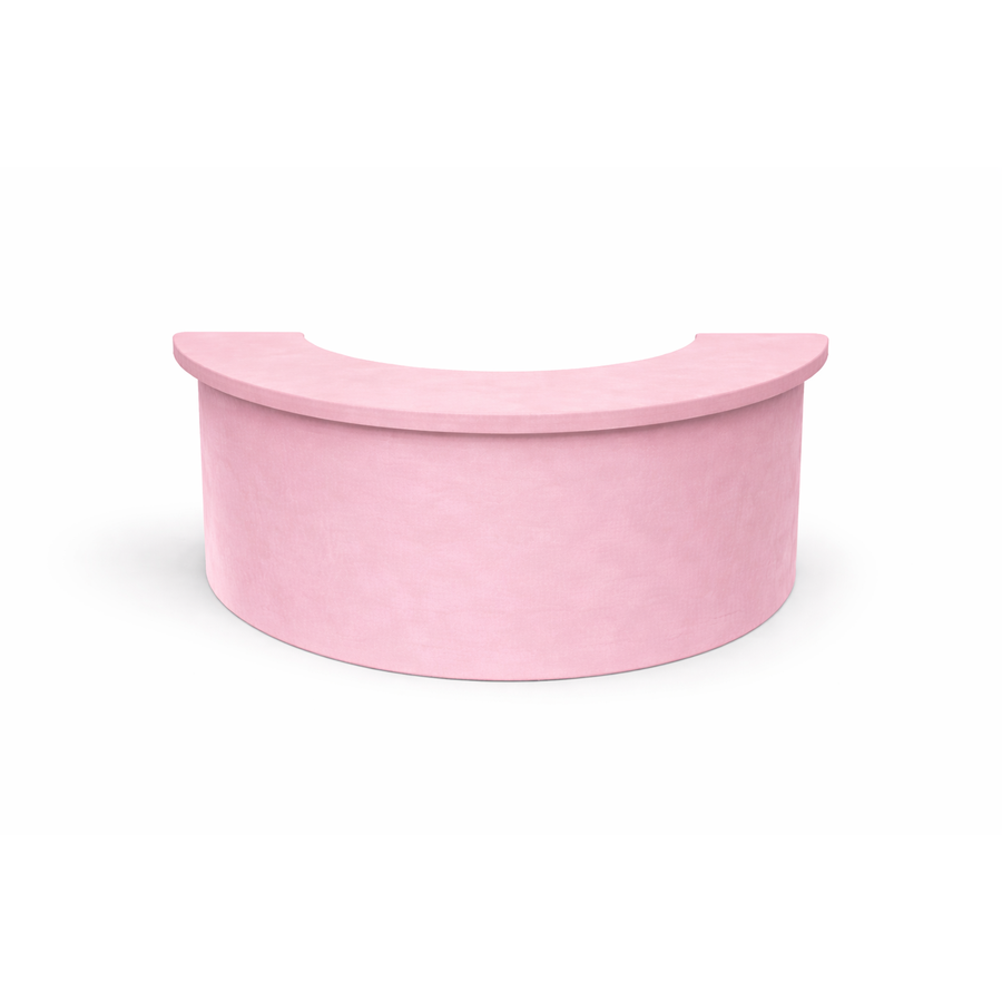 Барный комплект "Луна"  пепельно-розовый бархат - Фото миниатюра 2