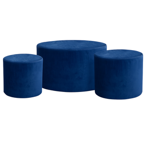 Набор пуфов  Чернильный