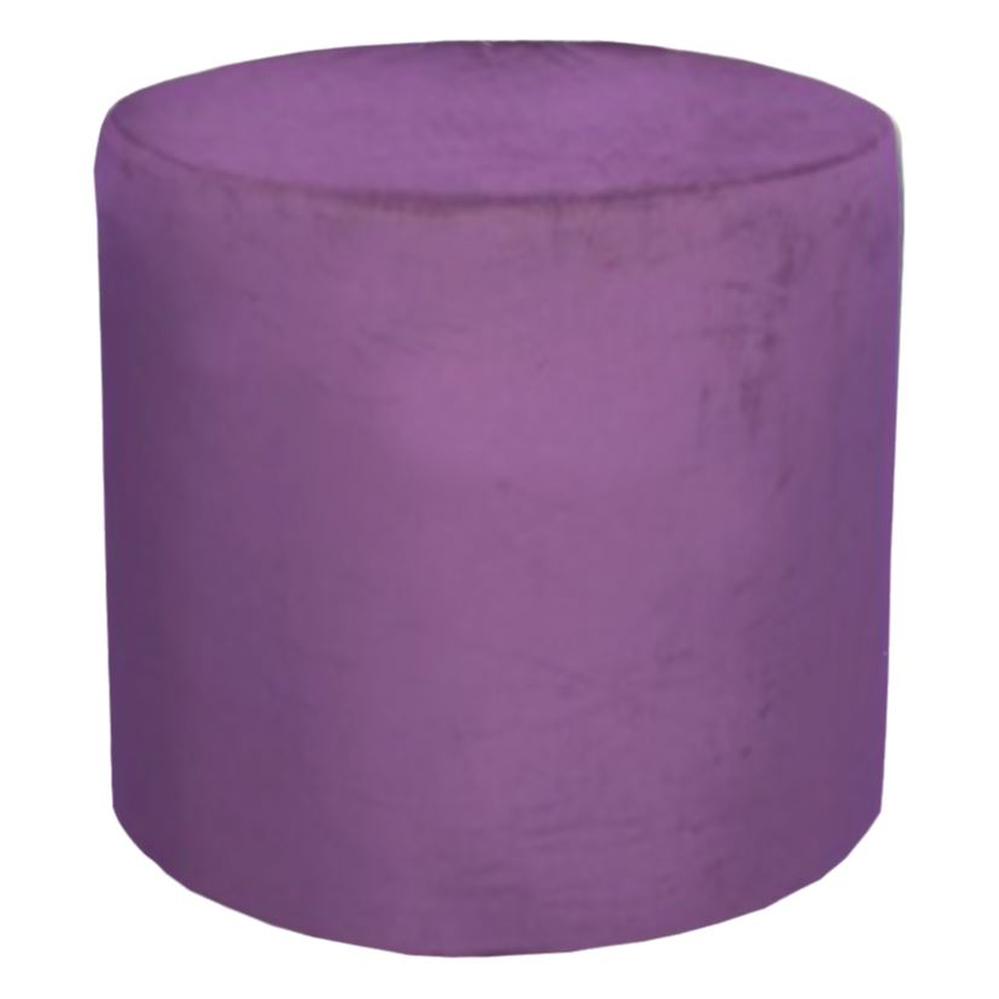 Чехол на пуф  Сливовый - Фото миниатюра 1
