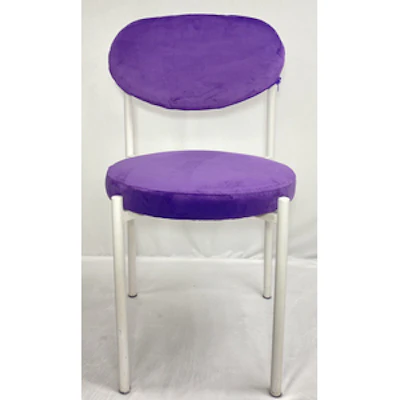 Стул Монако белый фиолетовый - изображение 2