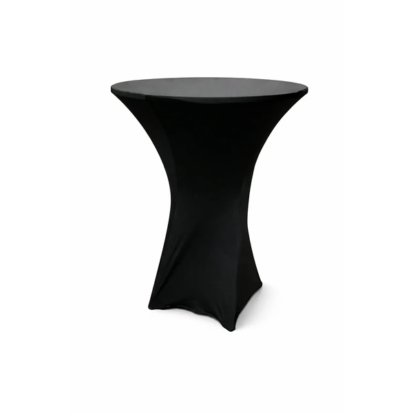 Стол коктейльный с чехлом черный - Фото 1