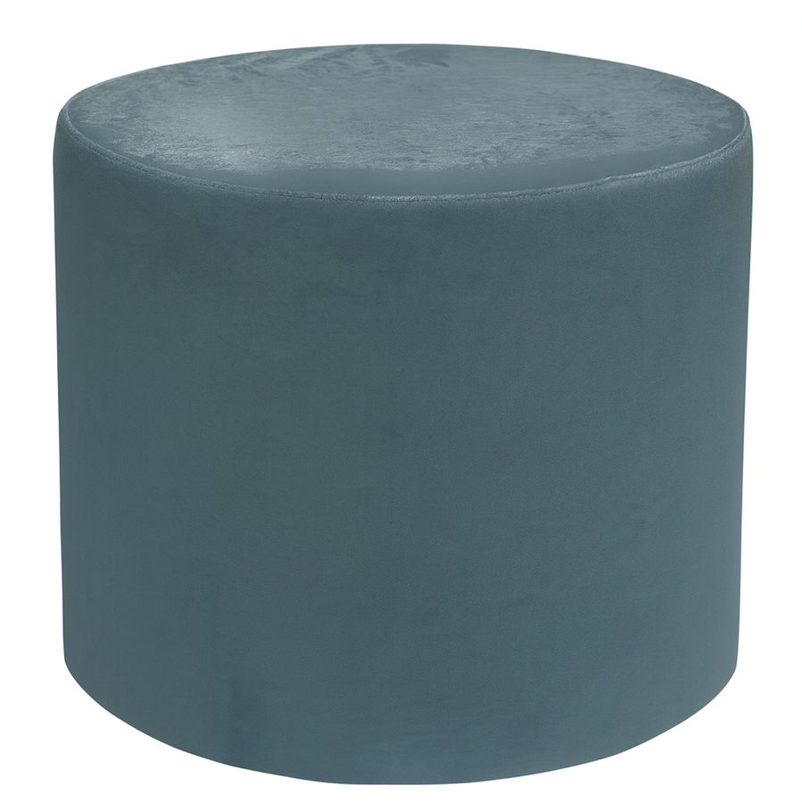 Пуф Люксор mini  Пыльно-голубой - Фото миниатюра 1