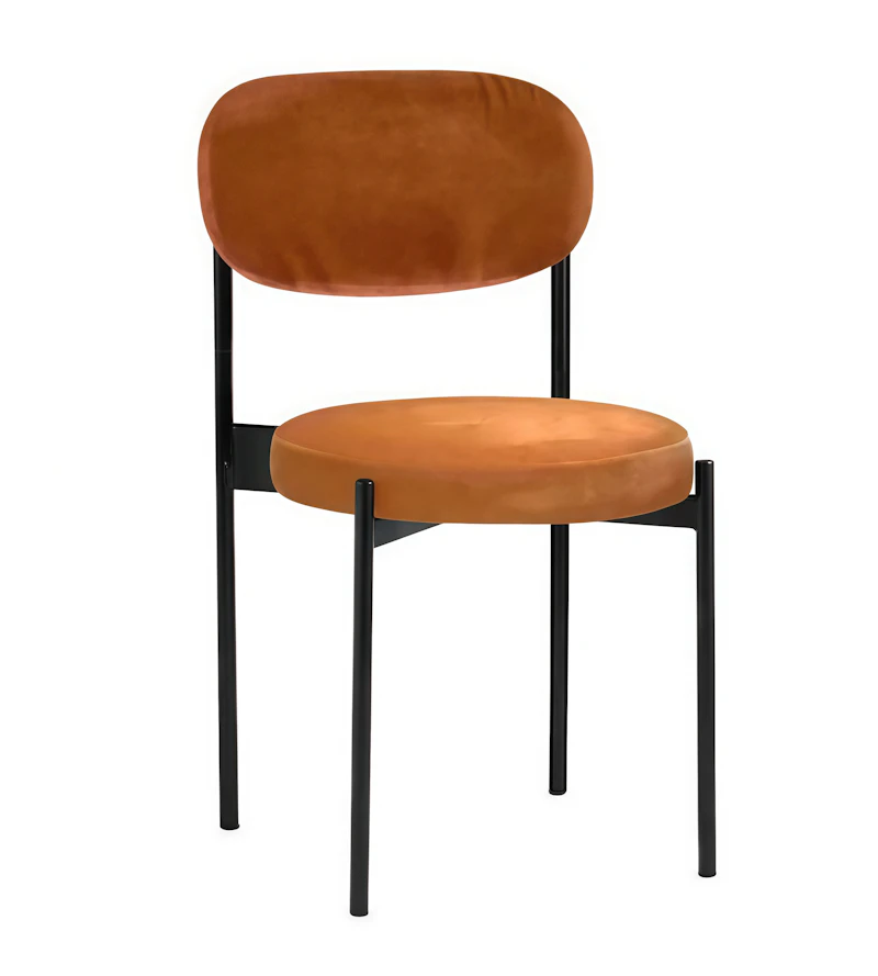 Стул Монако черный охра