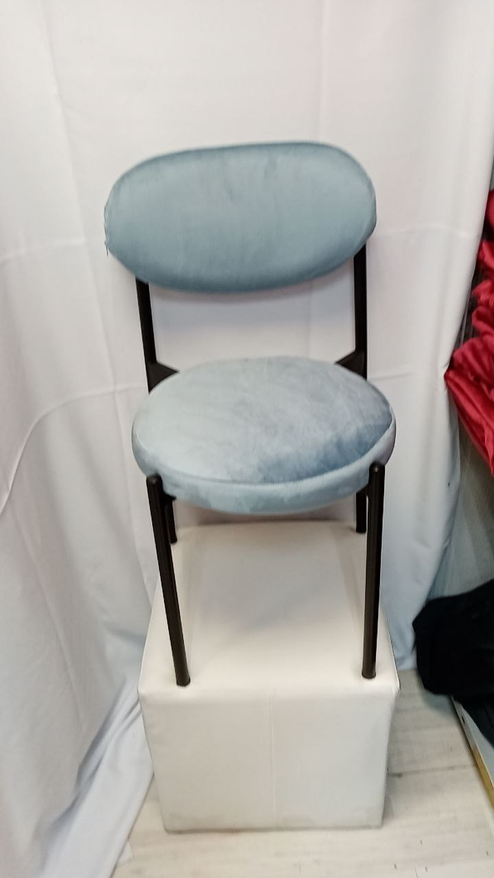 Стул Monaco черный голубой