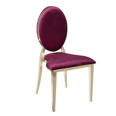 Стул «Вашингтон» золото, бургундский красный - изображение 1