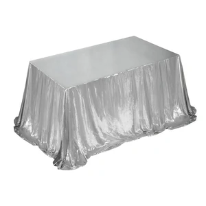 Скатерть серебро малая - Фото 1